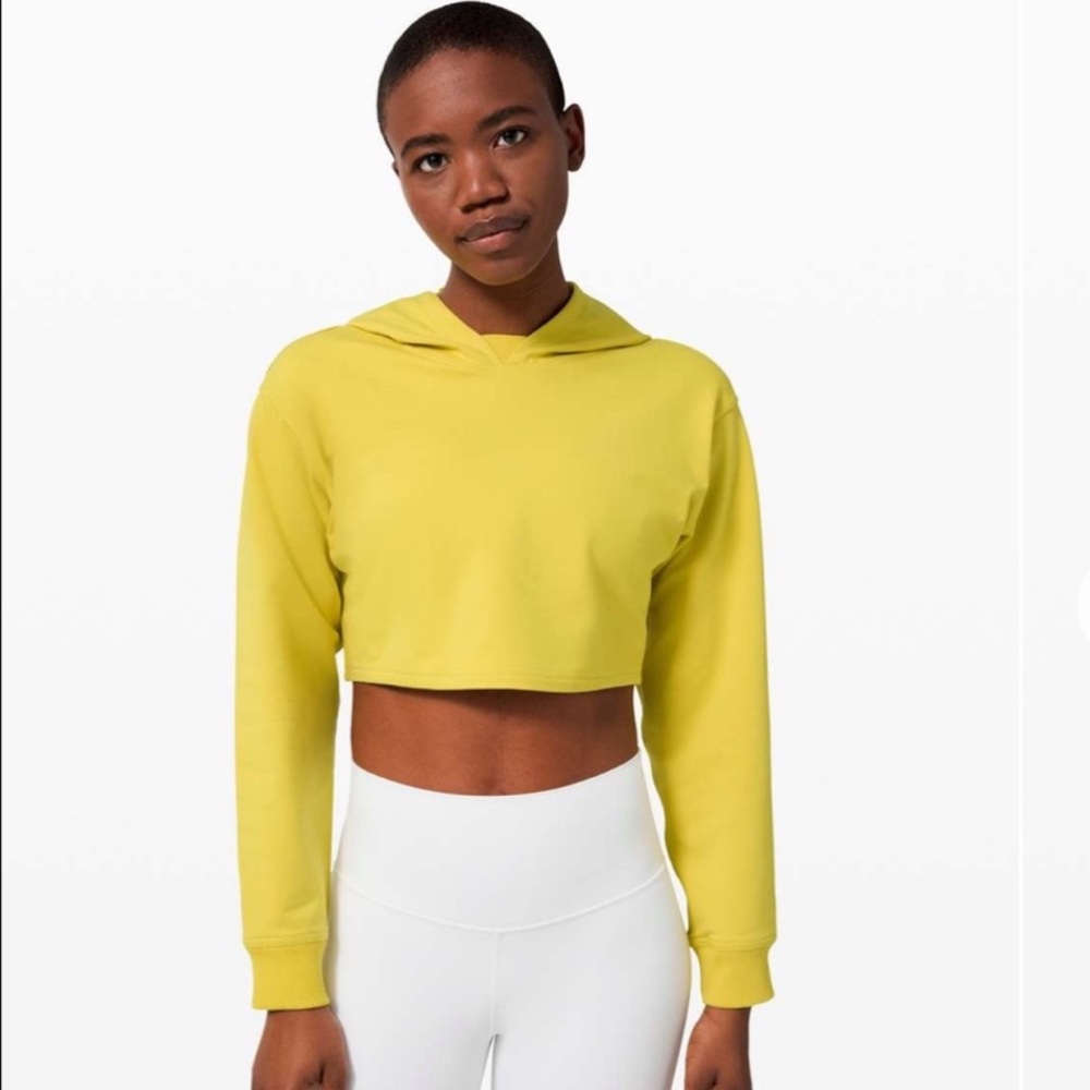 Lululemon All Yours Cropped Hoodie